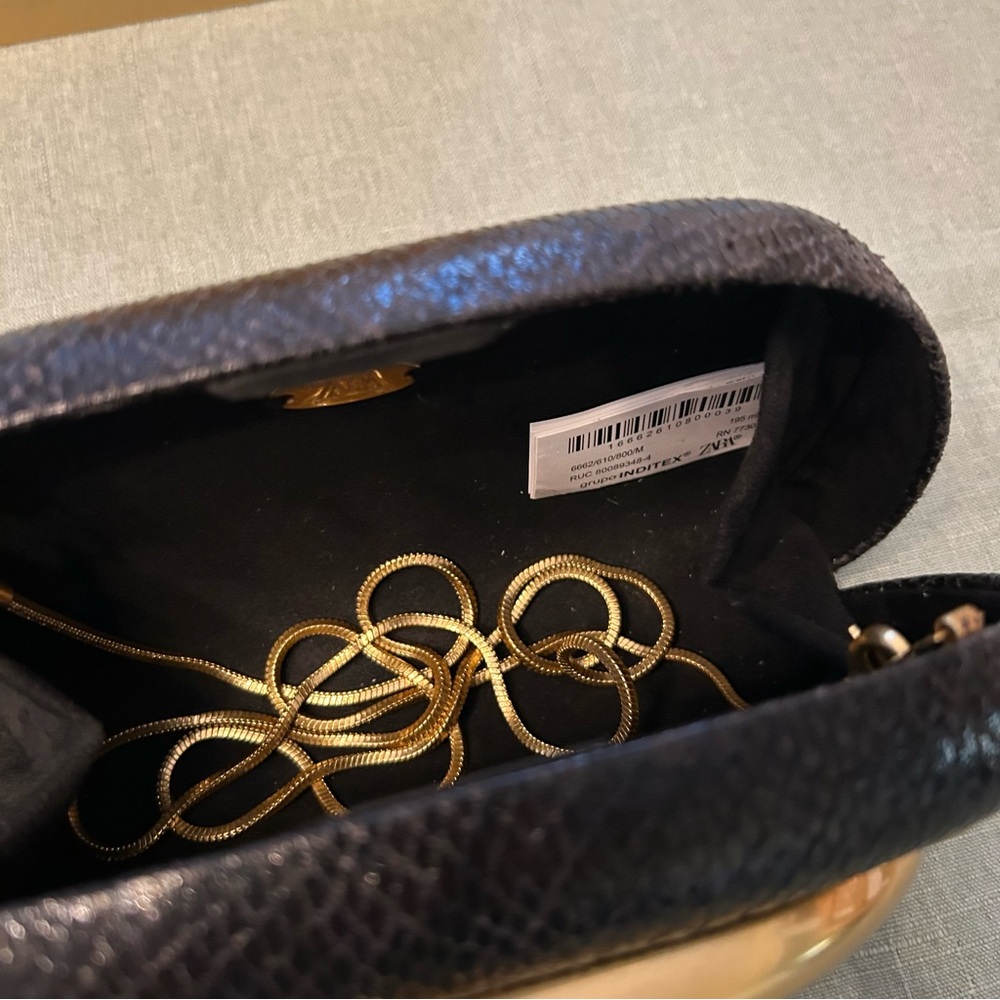 Zara Embossed Clutch Bag - Picture 12 of 13